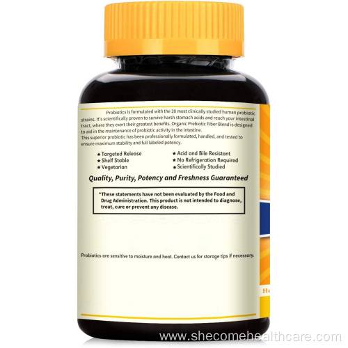 Probiotics 50 Billion CFU 20 Strains Probiotics Capsules